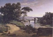 Jean Baptiste Camille  Corot Le pont d'Auguste a Narni (mk11) china oil painting artist